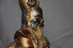 Antiker Dragon King in Bronze Ming Dynastie
